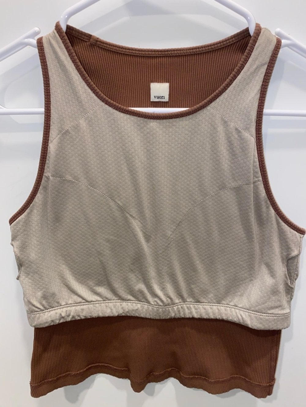 Vuori Racerback Ribbed Tank - Picture 3 of 3